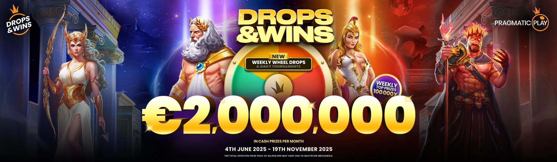 Pragmatic Play : Drops & Wins